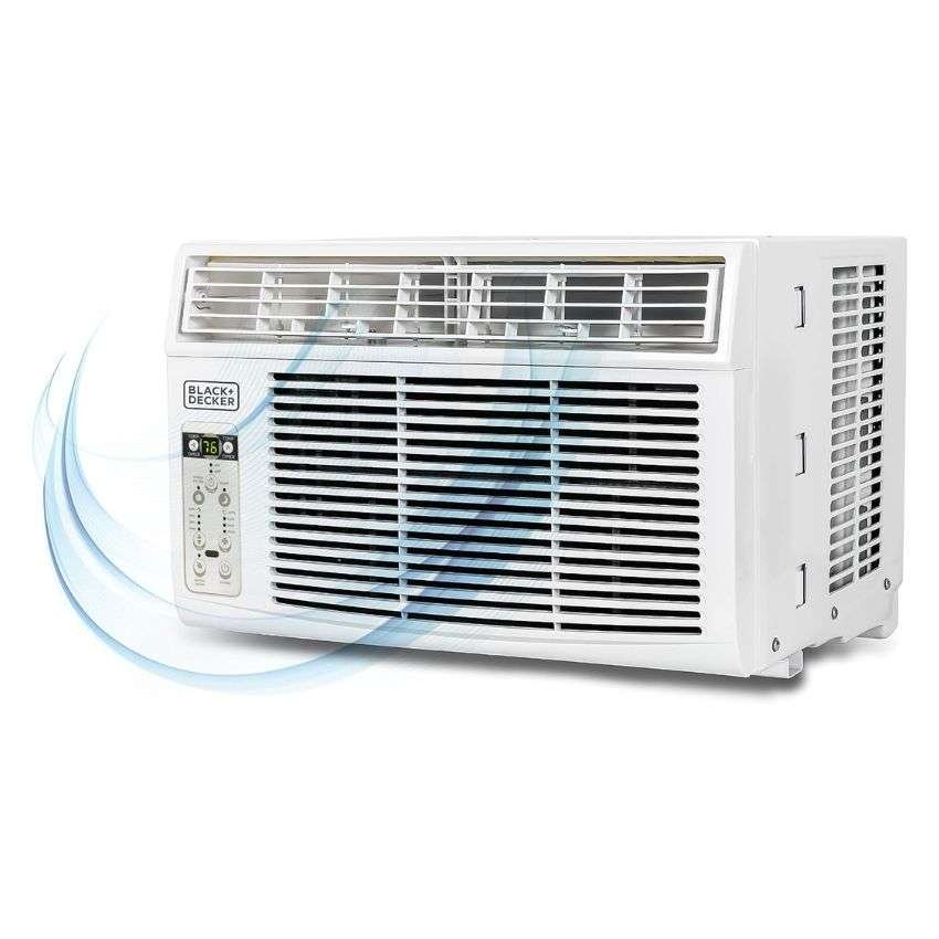 Black+Decker Small Window AC & Remote