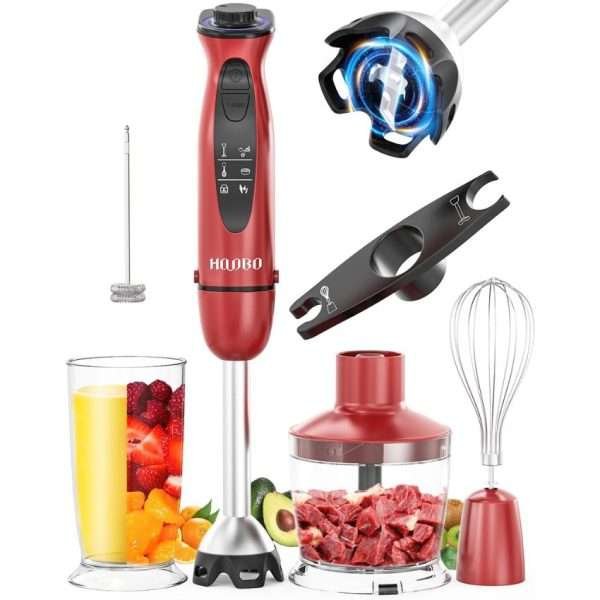 HOVOBO Immersion Blender 7-in-1 Handheld