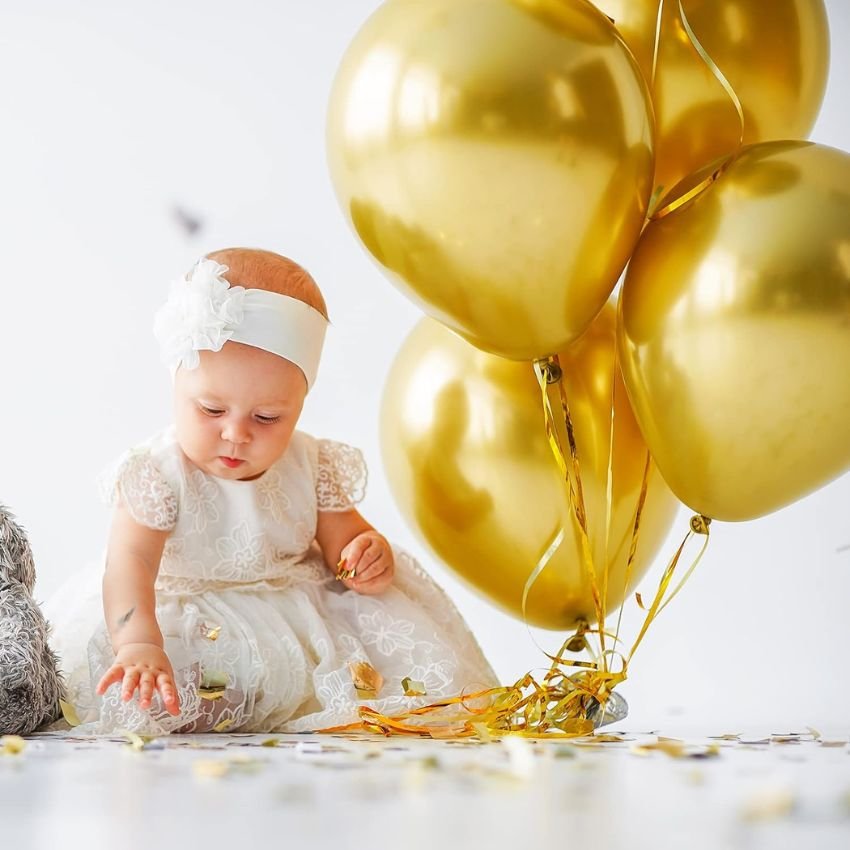 Metallic Gold Balloons Latex Balloons
