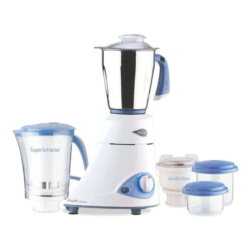 Preethi Blue Leaf 3 Jar Indian Mixer Grinder IMG